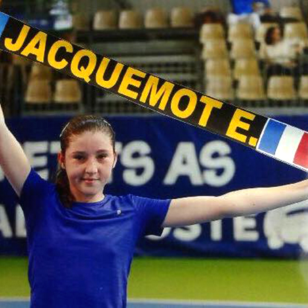 Elsa Jacquemot pro tennis player joueuse junior espoir femme feminine talent sponsor 